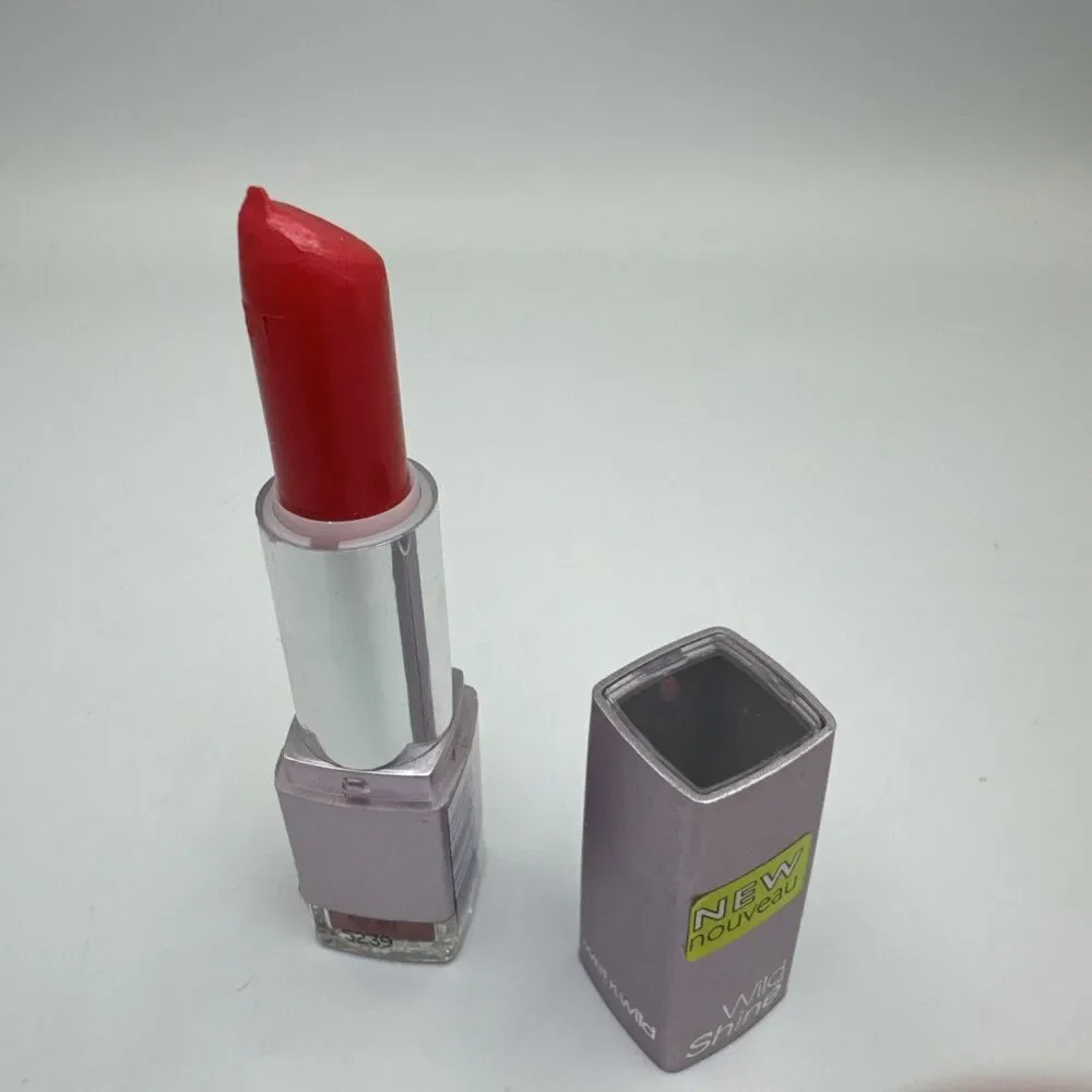 WET‎ 'n WILD lipstick Wild Shine 328A Jaded Shine Rare flawed New